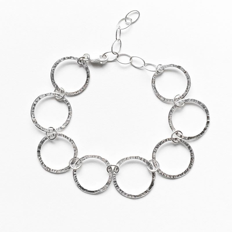 Circles Bracelet in Sterling Silver