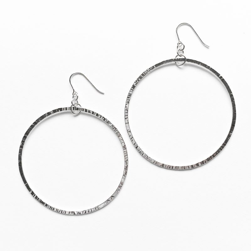 Max Circles Earrings in Sterling Silver